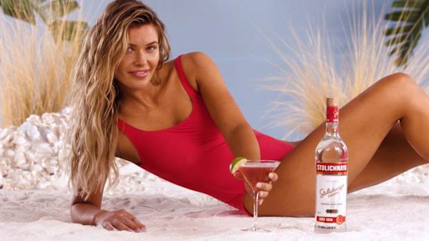 Samantha Hoopes x Stoli, SI Swimsuit